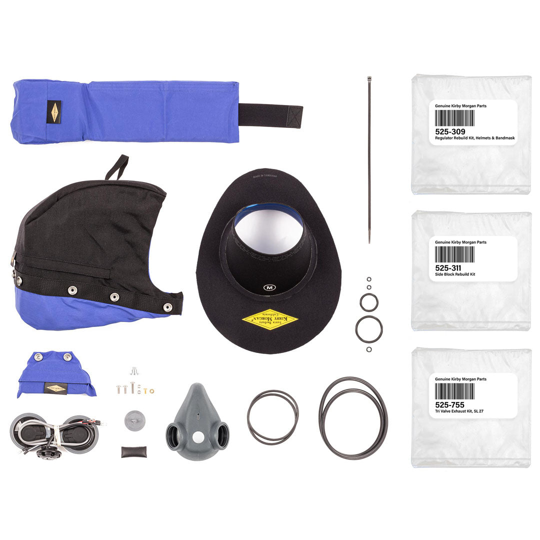 Kirby Morgan, Kirby Morgan 525-333 Helmet Spares Kit For SL-27